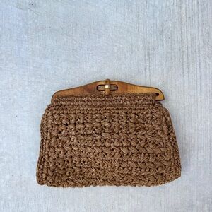 Vintage Woven Clutch